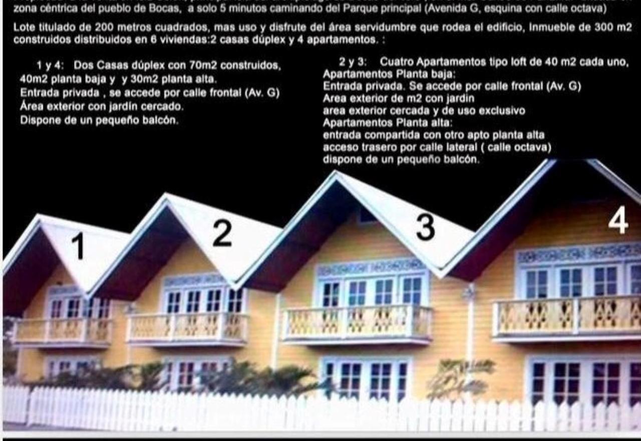 Yellow Houses Bocas 보카스 타운 외부 사진
